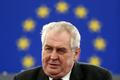 Český prezident Miloš Zeman hovoří v Evropském parlamentu