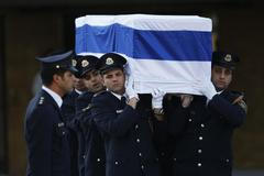 izrael šaron pohřeb