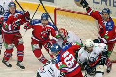 Lev Praha - Záhřeb: Lev slaví gól