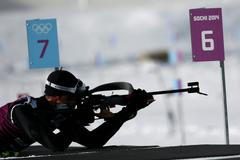 Biatlon v Soči - ilustrační foto (Ilijev)