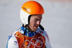 Video: Slovinec Perko a jeho pád při tréninku sjezdu v Soči