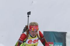 SP biatlonu,. Hochfilzen, stíhačka Ž: Gabriela Soukalová