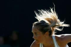 Klára Zakopalová na Wimbledonu 2013