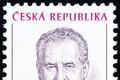 Poštovní známka s prezidentem Milošem Zemanem