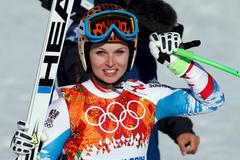 Soči 2014, super-G Ž: Anna Fenningerová z Rakouska slaví zlato