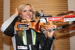 Gabriela Soukalová na TK před sezonou 2013-14