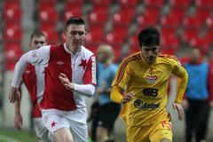 Fotbal, Gambrinus liga, Slavia - Dukla: José Romera (15)