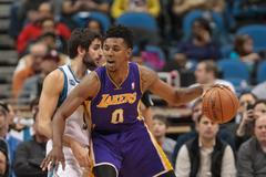 Nick Young z Los Angeles Lakers