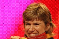 Kateřina Neumannová na olympiádě v Turíně 2006