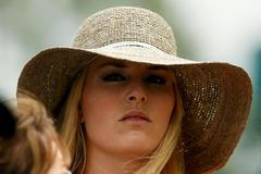 Lindsey Vonnová na Masters v Augustě