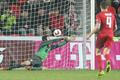 Česko - Norsko: Petr Čech inkasuje gól na 2:2