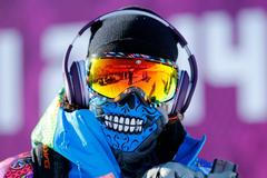 Soči 2014: pracovník údržby - slopestyle,  snowboard