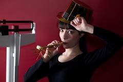 novoroční předsevzetí, žena, ilustrační foto