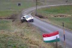 Jak Robert Kubina málem havaroval na Jänner rallye 2014.