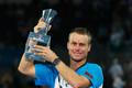 Lleyton Hewitt slaví titul na turnaji v Brisbane