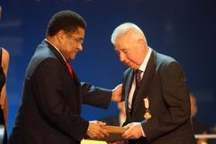 Eusébio a Josef Masopust na Fotbalistovi roku 2010