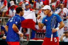 Tomáš Berdych a Radek Štěpánek v Davis Cupu
