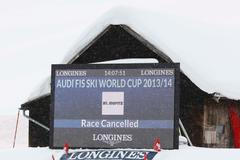 Svatý Mořic: zrušený sjezd Světového poháru