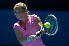 Klára Zakopalová na Australian Open 2014