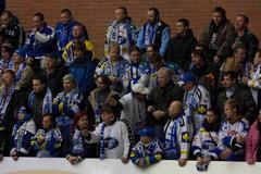 Zlín vs. Brno, utkání hokejové extraligy