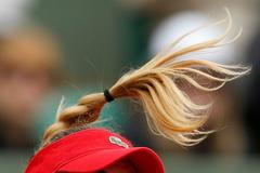 Alizé Cornetová z Francie na Frech Open 2013