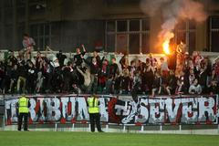 GL: Bohemians-Slavia: fanoušci Slavie