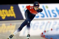 Martina Sáblíková na světovém poháru v Salt Lake City