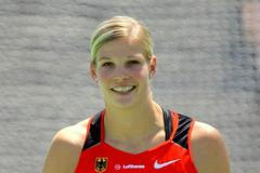 ME v atletice: Nadine Müllerová (disk) - 2010