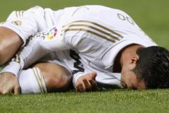 Španělský pohár: Barcelona - Real Madrid (ronaldo, bolest)