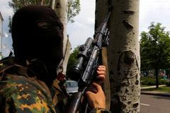 Ukrajina - Doněck - separatisté - ozbrojenci - sniper - odstřelovač
