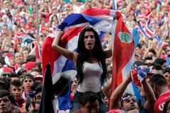 Fanynka Kostariky na Ms 2014