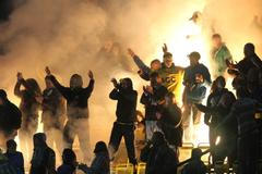 GL, Teplice-Sparta: fanoušci Sparty