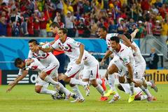 MS 2014, Kostarika-Řecko: radost Kostariky