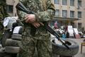 Ukrajina - Kramatorsk - ozbrojenci - separatisté