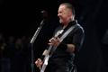 Hetfield of Metallica performs on the Pyramid Stage at Worthy Farm in Somerset, during the Glastonbury Festival