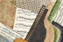 Bohumil Kubišta Zátiší s kytarou