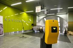 Znovuotevřená stanice Národní třída