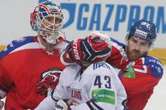 Lev Praha vs. Magnitogorsk, čtvrté finále KHL v O2 aréně (Kovář, Nakládal)