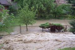 Lokální záplavy na Rychnovsku