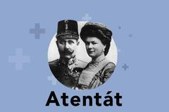 Grafika - atentát - František Ferdinand d'Este