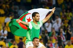 MS 2014: Alžírsko - Rusko (Djabou a Belkalem slaví postup)