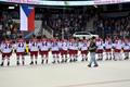 MS 2014, Česko - USA: radost Česka po zápase