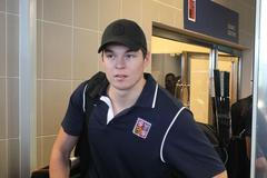 Přílet hokejistů z MS v Minsku