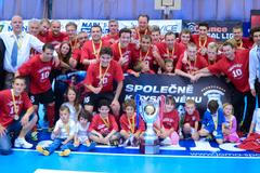 Futsalisté Chrudimi slaví svůj desátý ligový titul