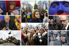 Ukrajina Rusko koláž