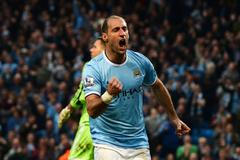 Zabaleta slaví gól do sítě WBA