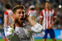 Finále LM, Real-Atlético: Sergio Ramos slaví gól
