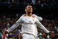 Real Madrid's Ronaldo and Ramos celebrate a goal against Barcelona during La Liga's second 'Clasico' soccer match of the season in Madrid