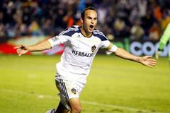 Finále MLS: LA Galaxy - Houston Dynamo (donovan slaví gól)