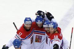 MS 2014, Česko - USA: Ondřej Němec slaví gól